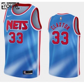Dres Brooklyn Nets Nicolas Claxton 33 2020-21 Nike Hardwood Classics Swingman - Dječji